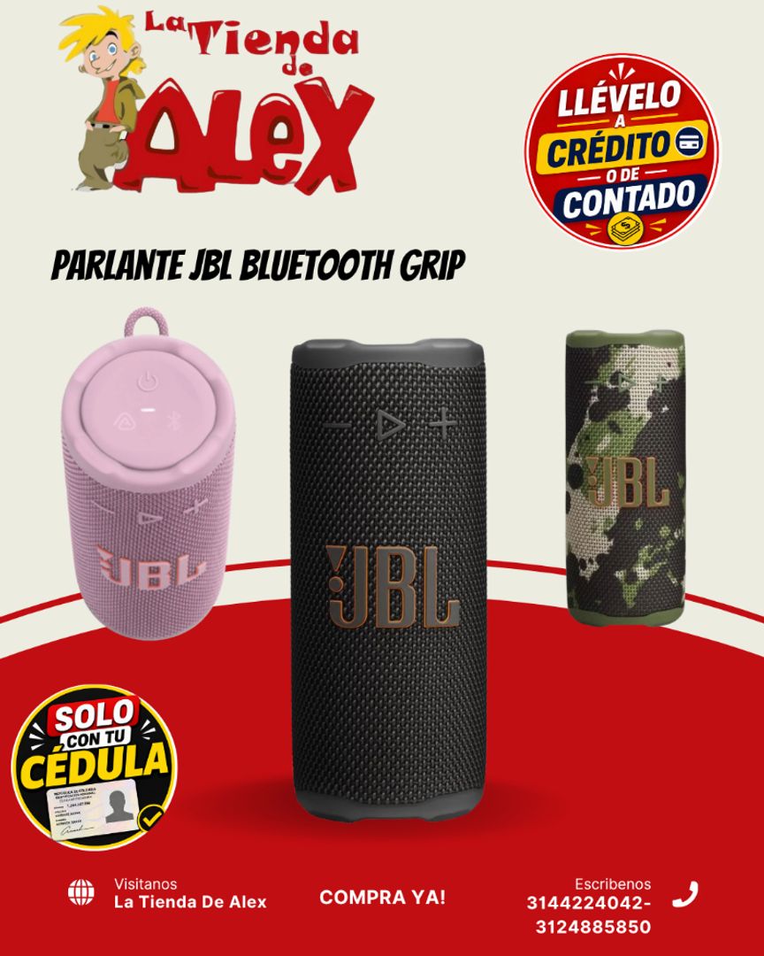 Parlante JBL Bluetooth Grip