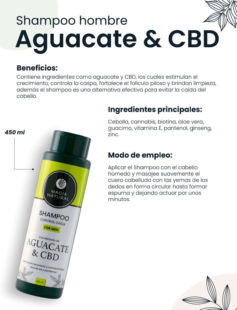 Shampoo Aguacate Magia Natural