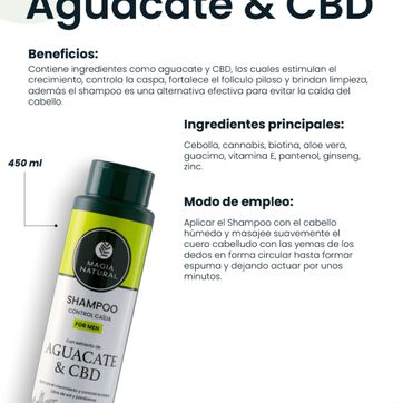 Imagen del producto Shampoo Aguacate Magia Natural