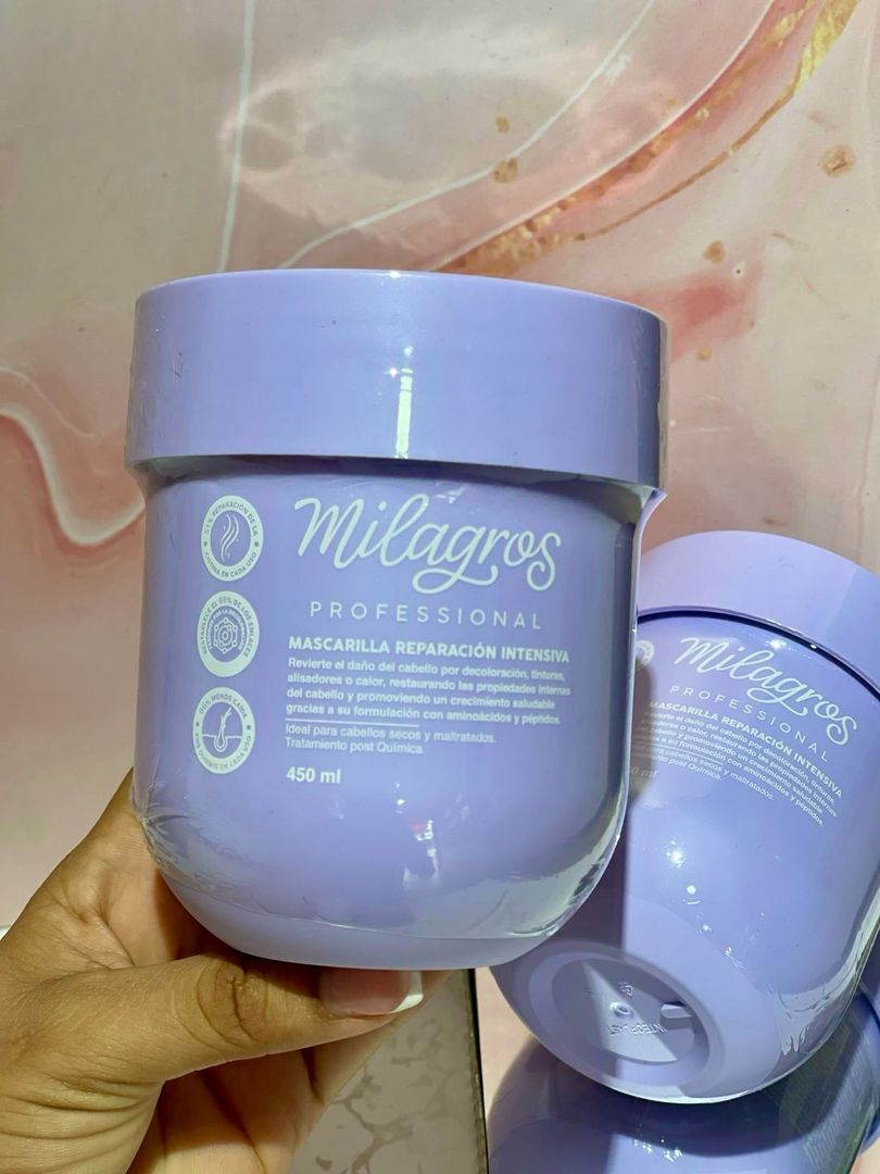 Mascarilla Reparación Intensiva Profesional Milagros