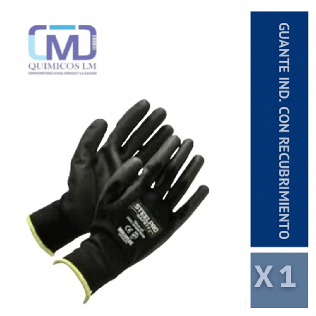 GUANTE IND. RECUBRIMIENTO POLI.