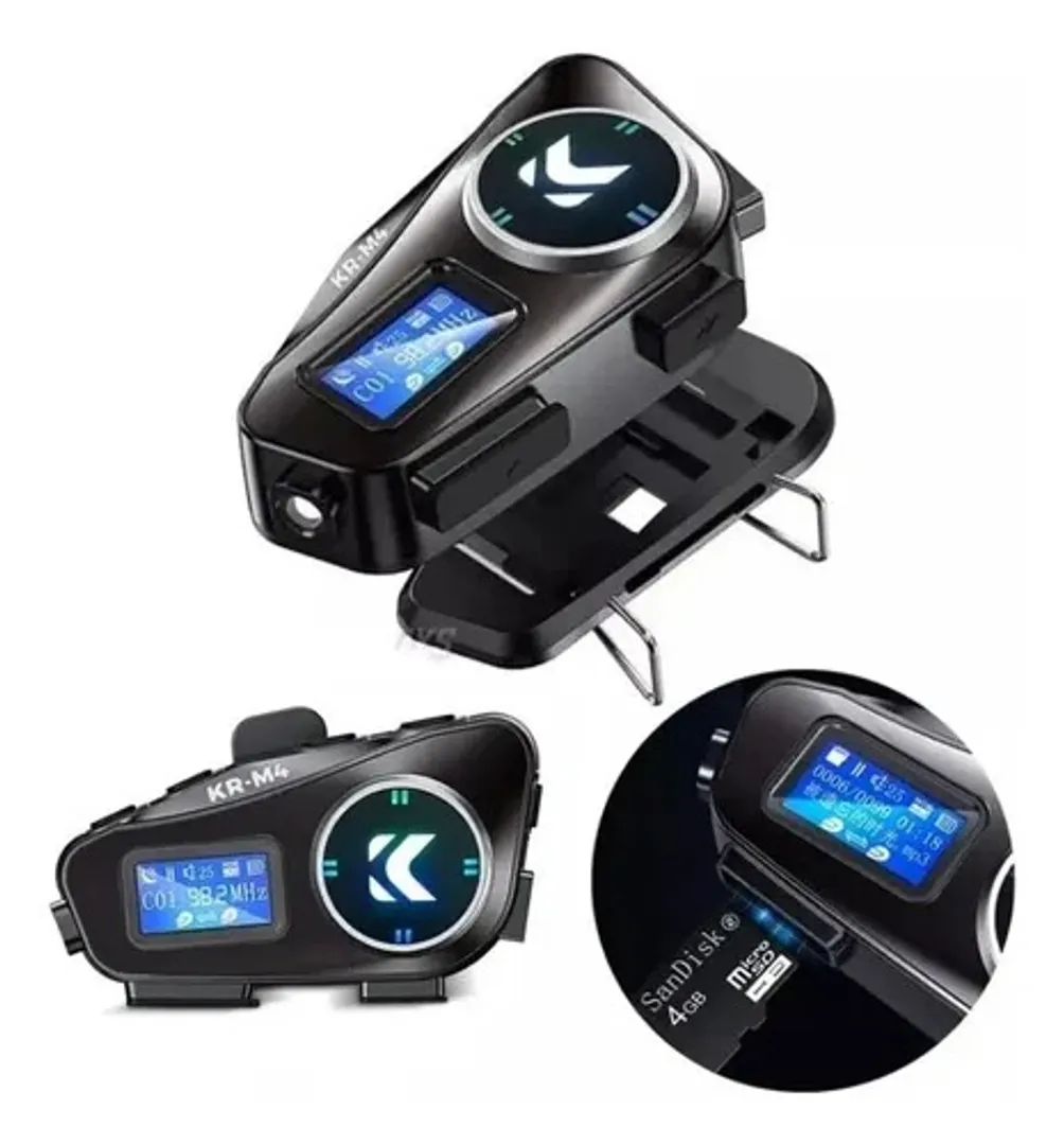 INTERCOMUNICADOR CASCO MOTO KR-M4