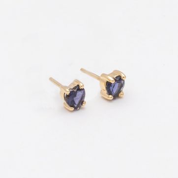 Imagen del producto ARETES HEARTS ROYAL BLUE