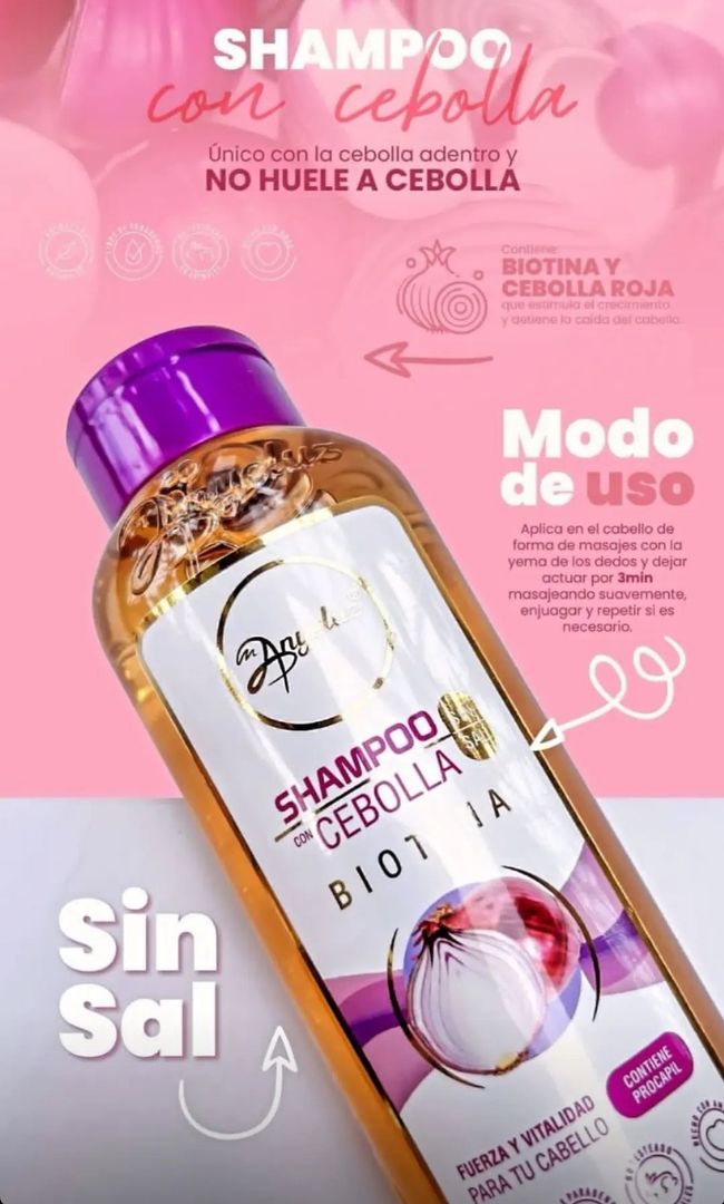 Modo de uso LINEA CAPILAR ANYELUZ 