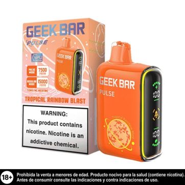 Imagen del producto Geek Bar Pulse Tropical Rainbow Blast 15.000 Puffs
