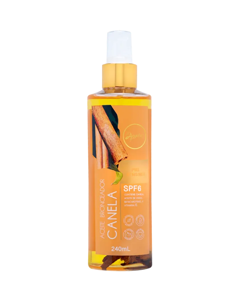 ACEITE BRONCEADOR DE CANELA ANYELUZ