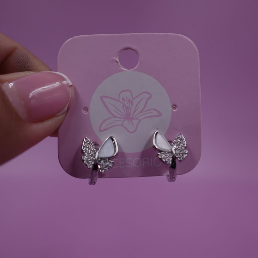 CANDONGA MARIPOSA PLATEADA 