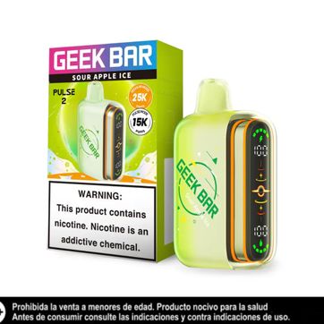 Imagen del producto Geek Bar Pulse 2 Sour Apple Ice 25.000 Puffs