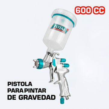 PISTOLA PARA PINTAR DE GRAVEDAD 600CC 1.3MM   PROFESIONAL - imagen 1
