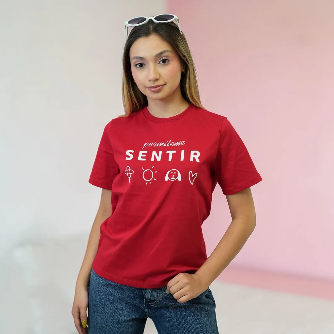 Camiseta Sentir