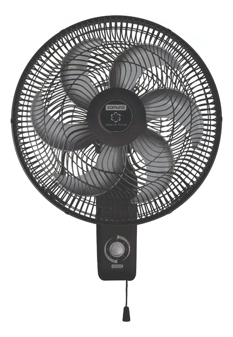 VENTILADOR SAMURAI DE PARED SILENCE FORCE MAXX NEGRO