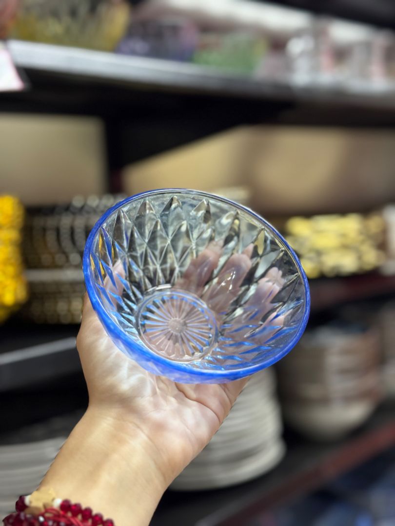 Bowl / Tazón efecto diamante 