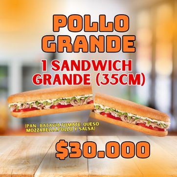 Imagen del producto Sandwich Pollo Grande