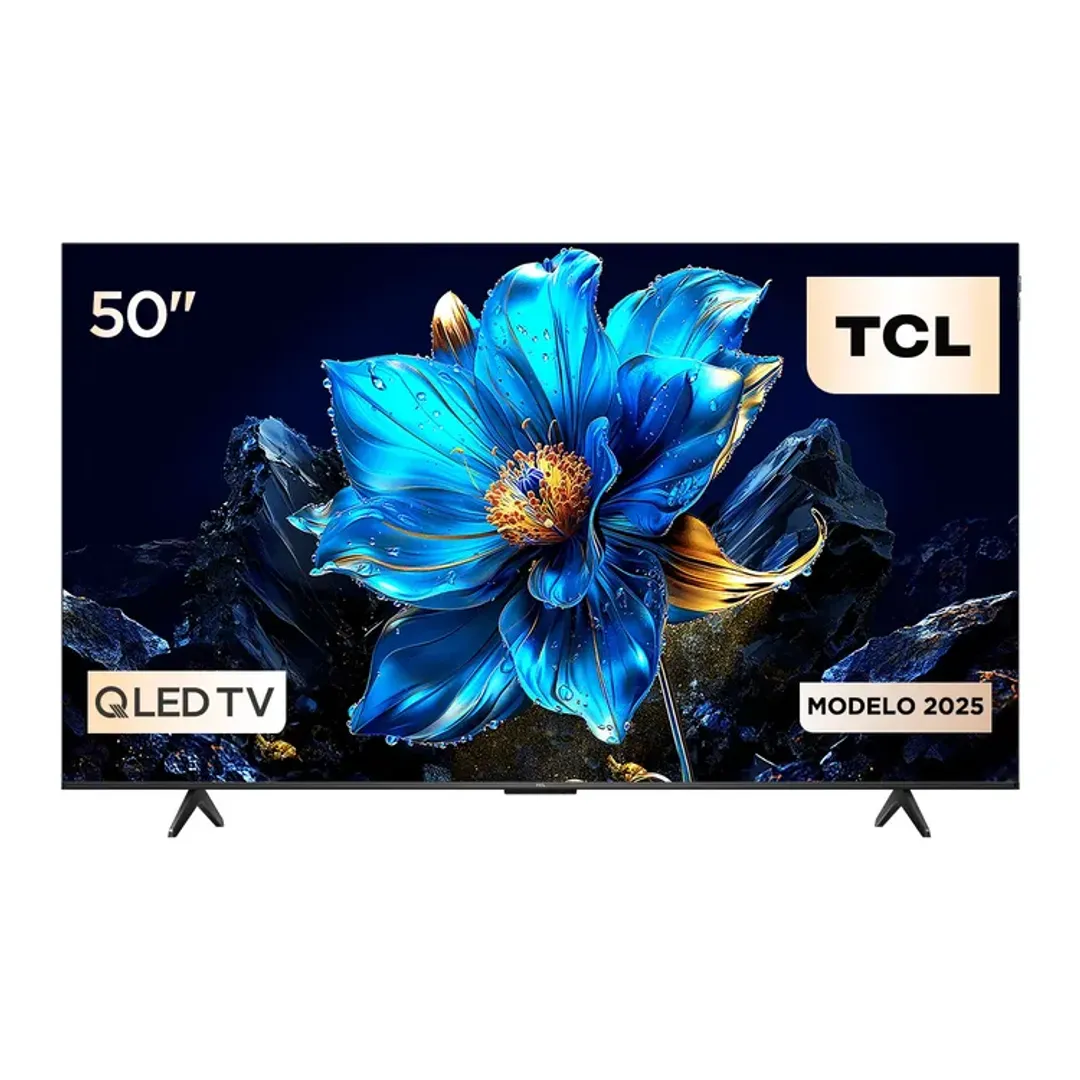 TV TCL 50" 4K-UHD LED QLED SMART TV GOOGLE