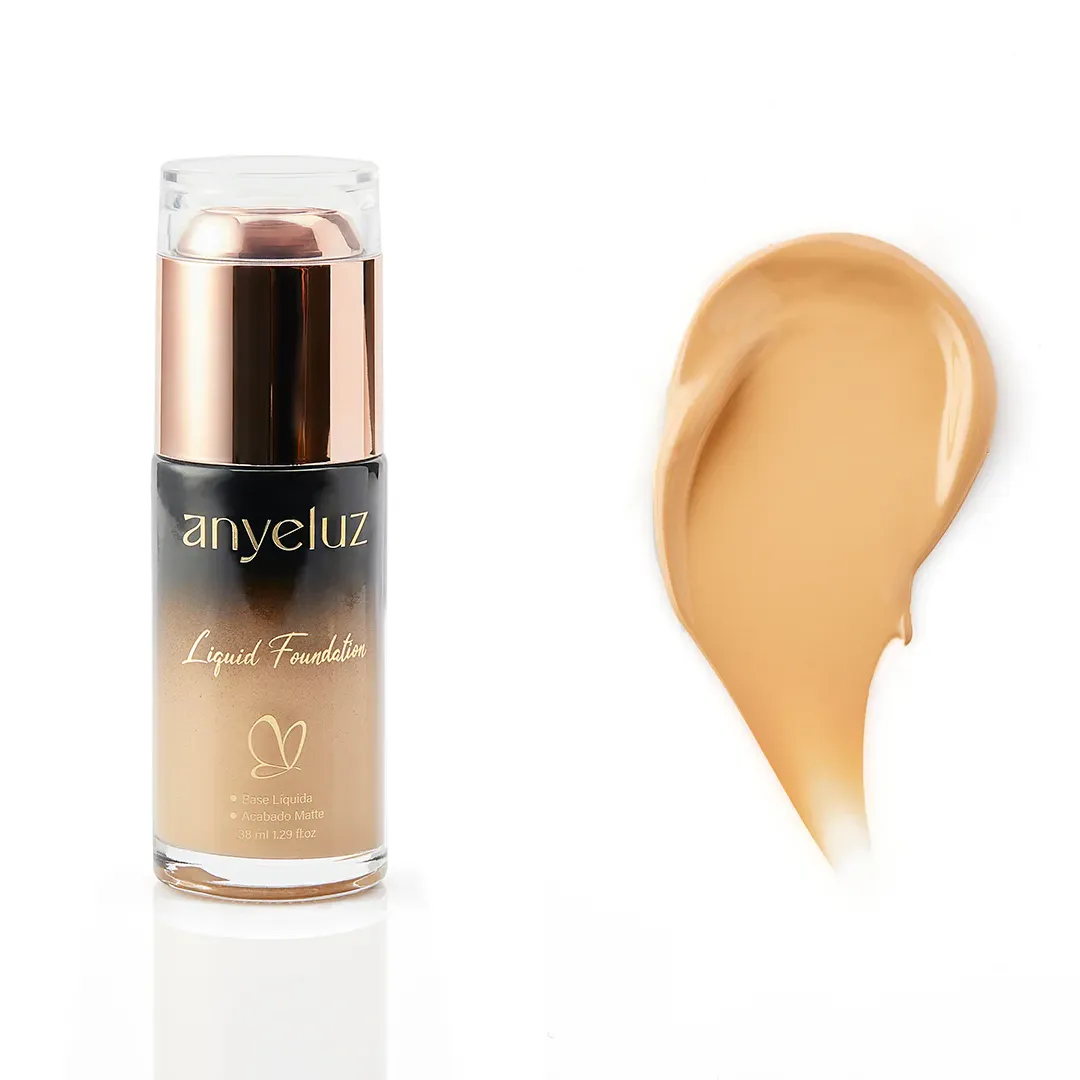 BASE LIQUID FOUNDATION ACABADO MATTE-ANYELUZ