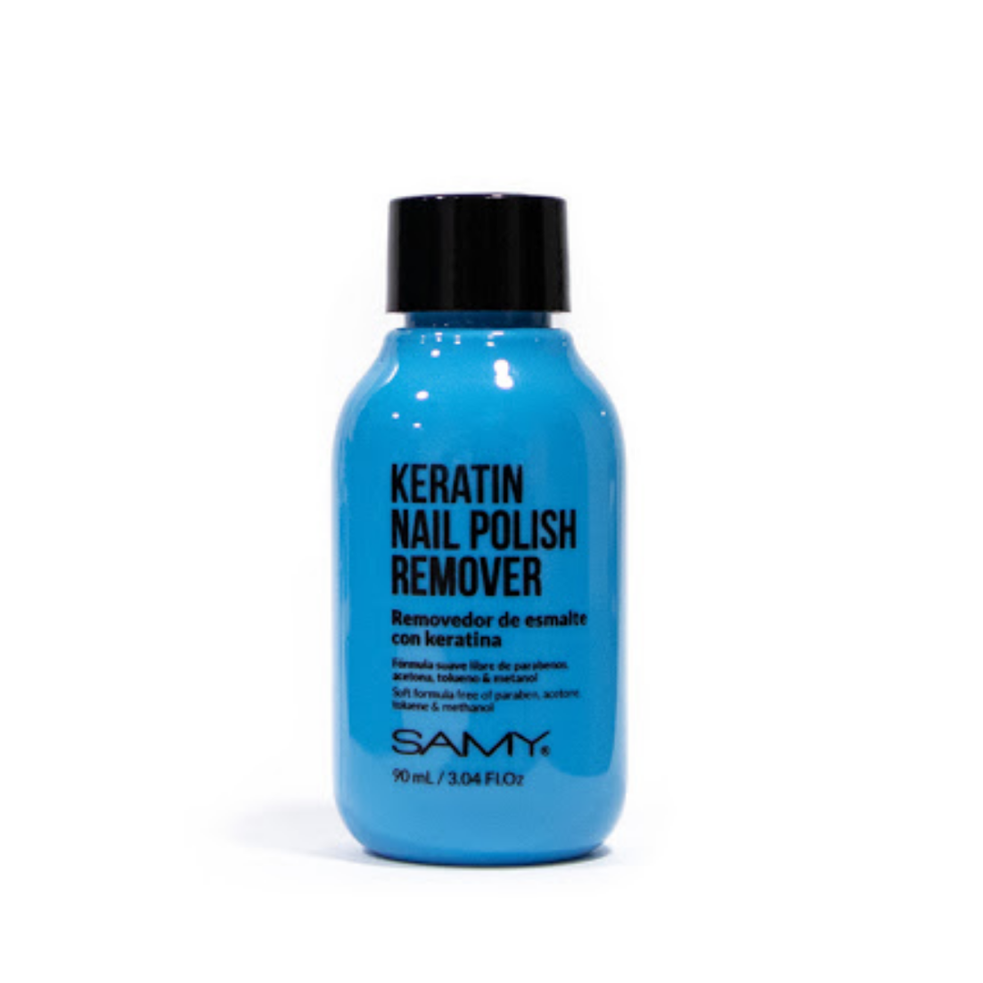 REMOVEDOR DE ESMALTE CON KERATINA 90 ML SAMY