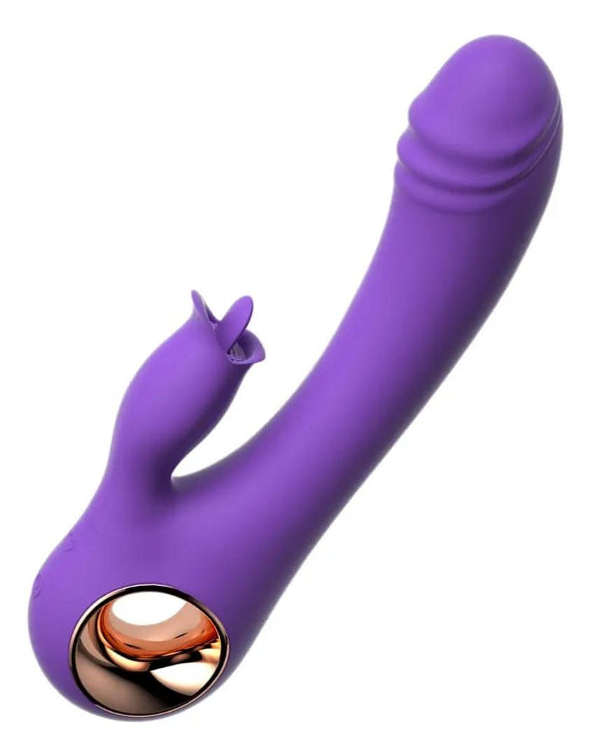VIBRADOR + ESTIMULADOR DE CLITORIS 