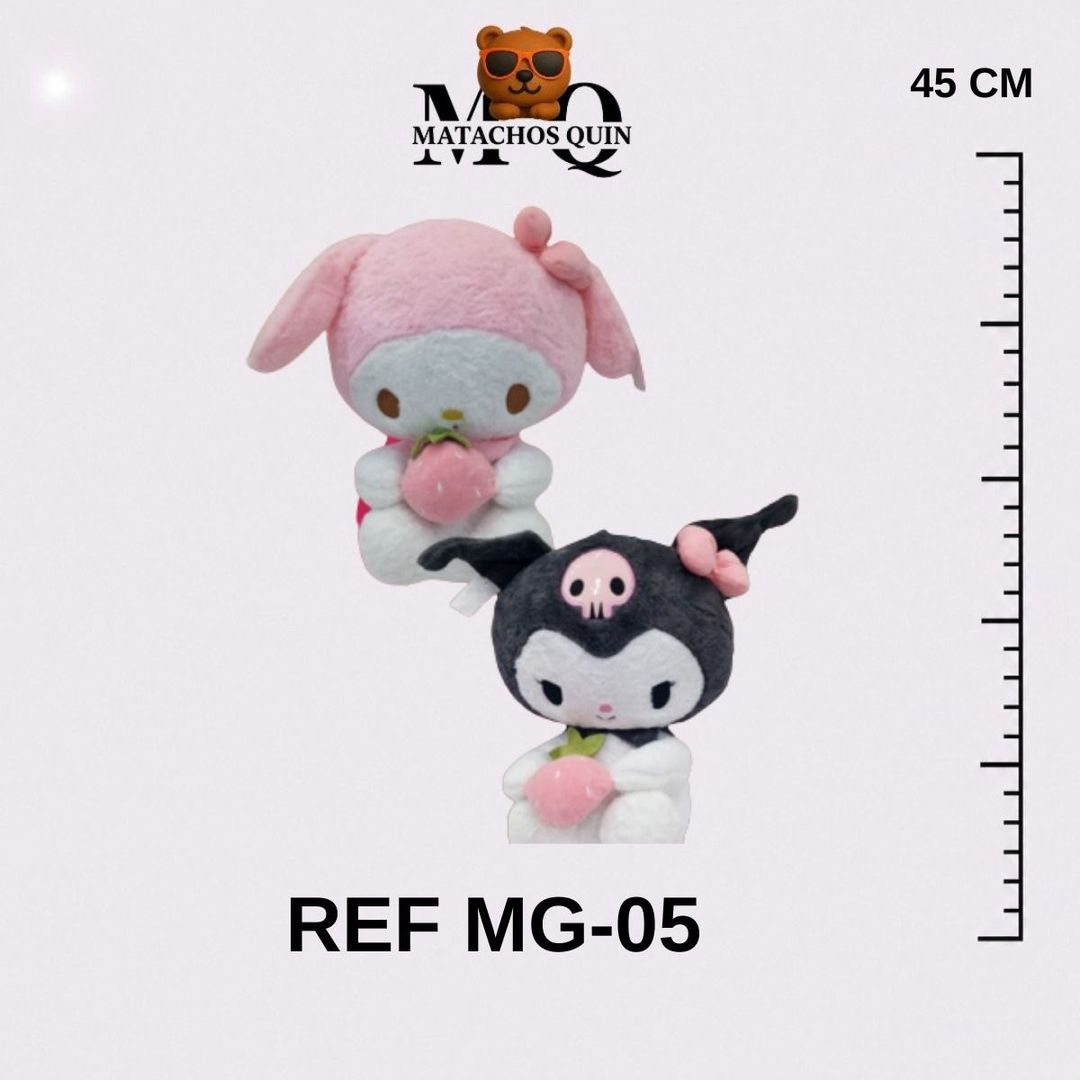 MELODY & KUROMI CON FRESA