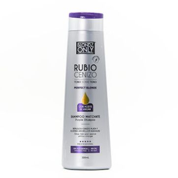 Imagen del producto SHAMPOO MATIZANTE RUBIO CENIZO 350ML BLONDZ ONLY