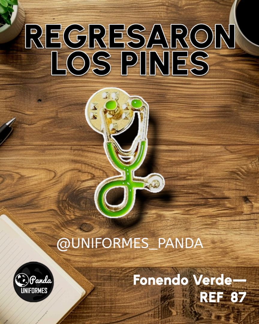 PIN FONENSO VERDE
