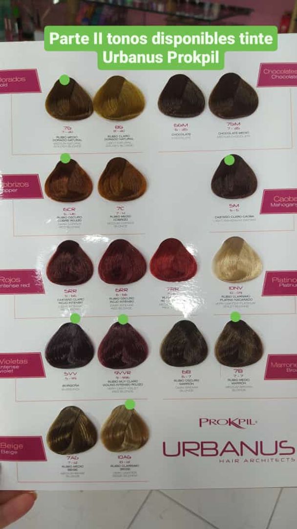 Tinte Urbanus Prokpil Incluye agua, guantes y obsequio