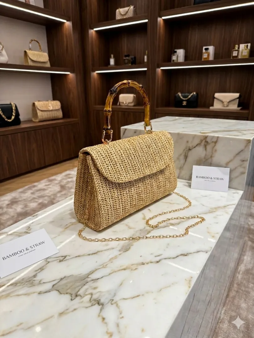 Bolso tejido veranero 