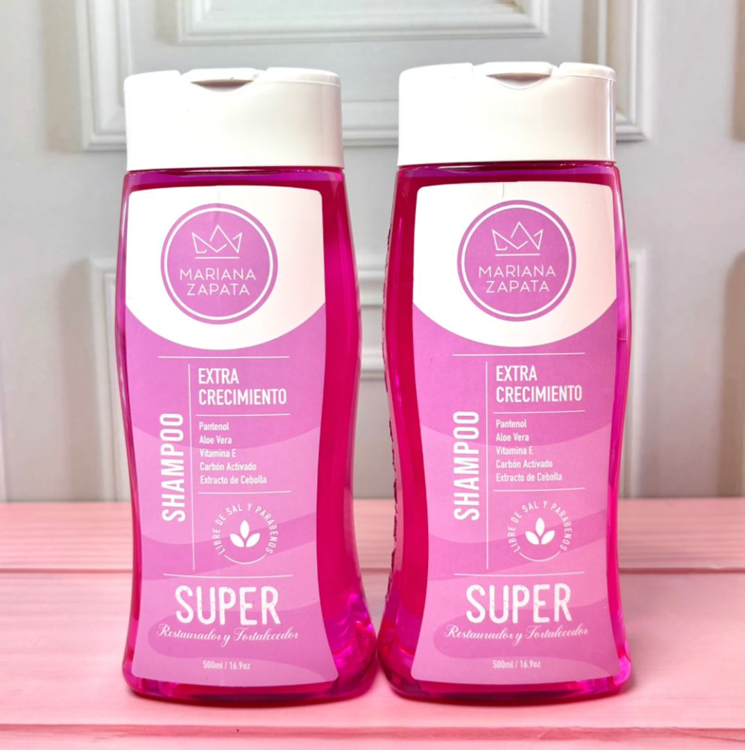 Shampoo Extra Crecimiento - Mariana Zapata