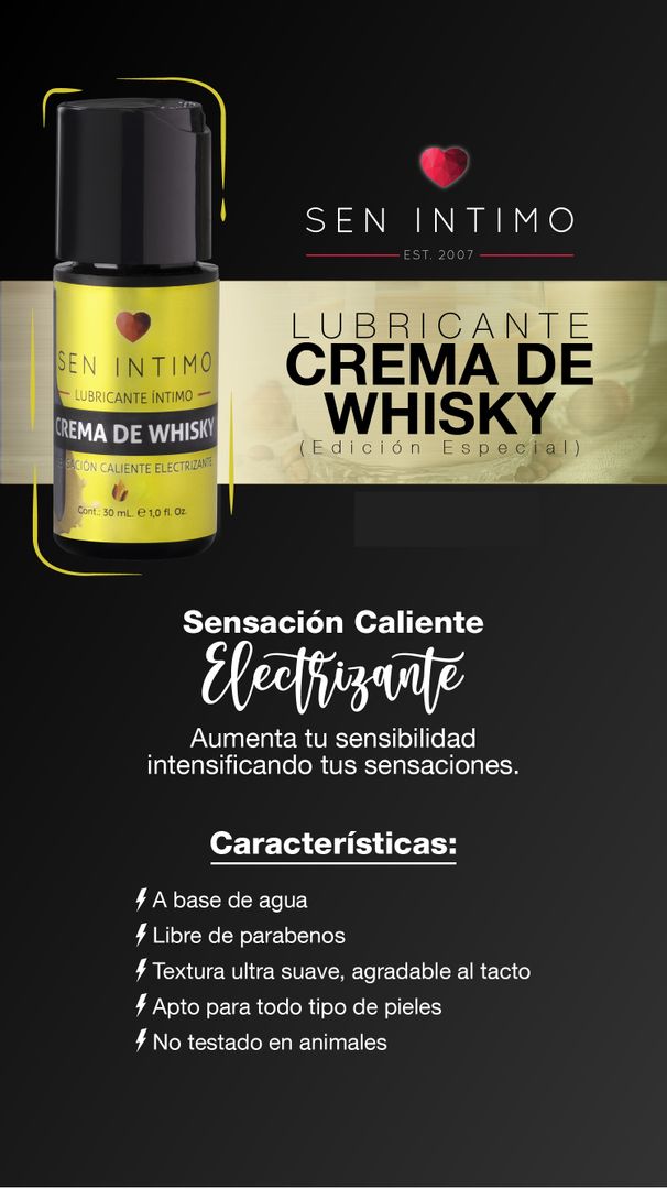 Electrizante Crema de Whisky Ed Especial x 30 ML