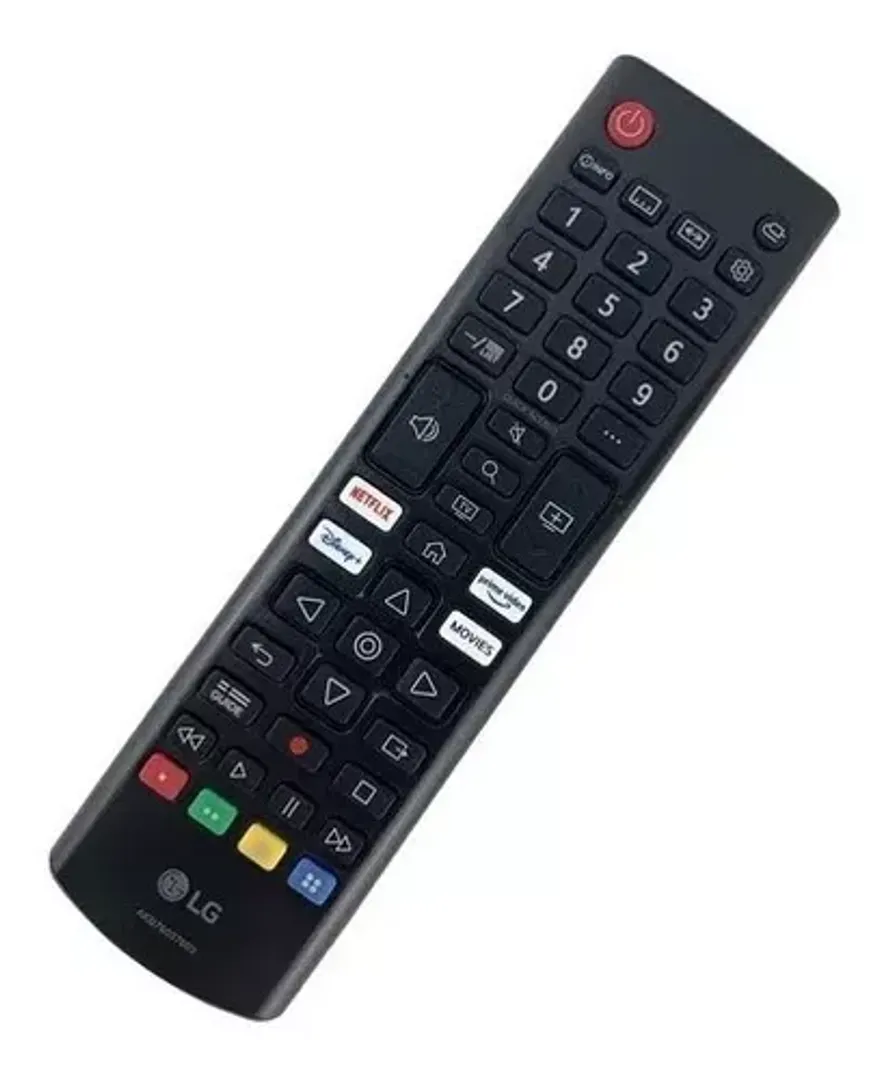 Control Lg clasico tecla netflix AKB76037603 Cuadrado