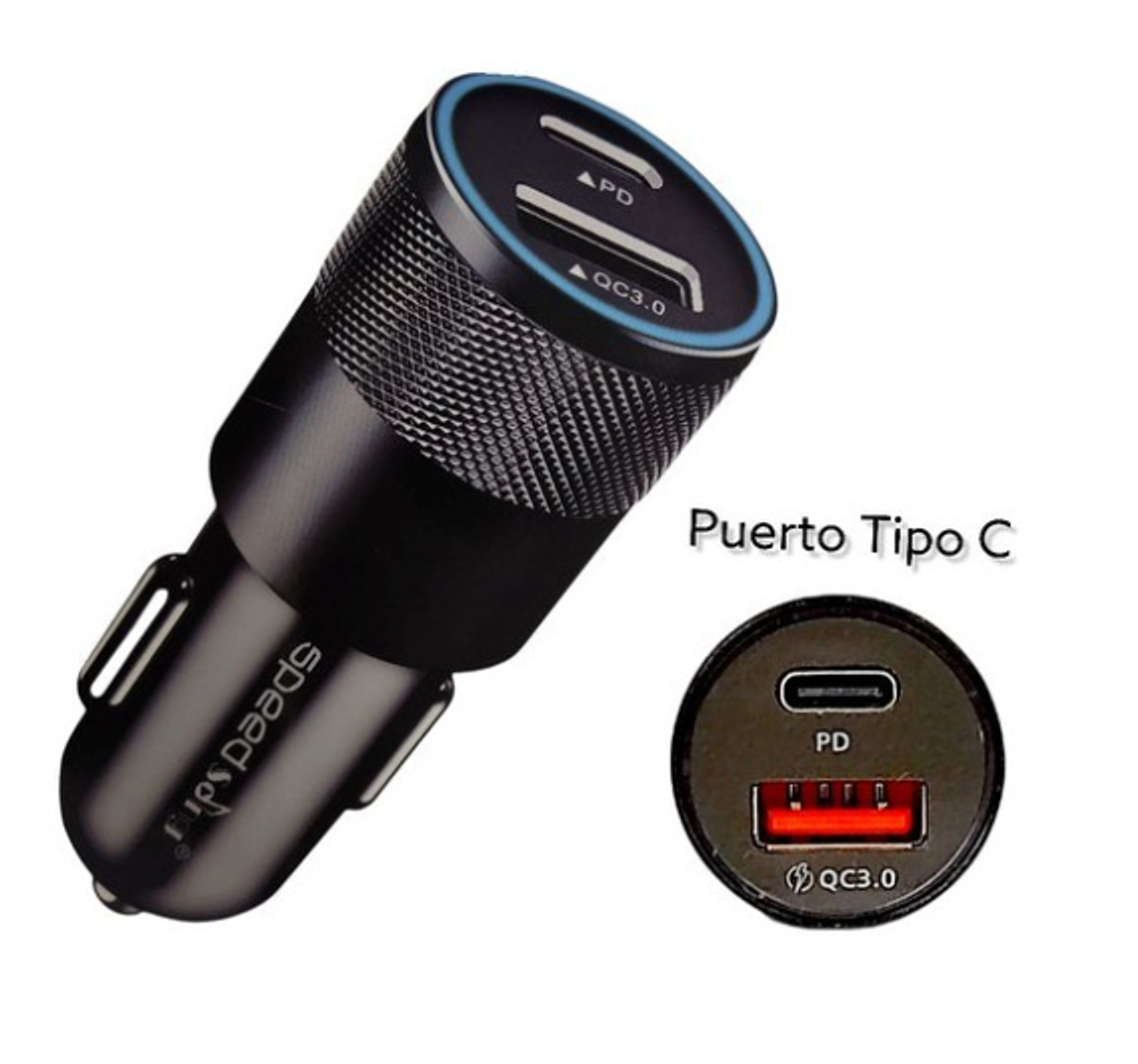 Cargador de carro SpeedSong 20W