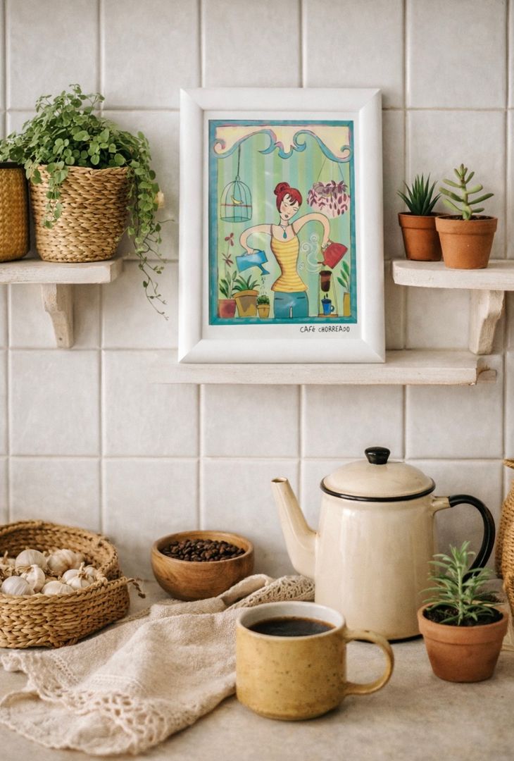 Cuadrito Café con Amor 