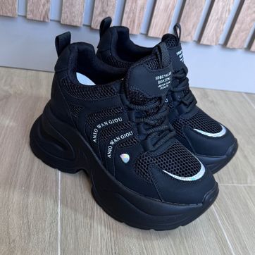 TENIS BLACK PLATAFORMA - imagen 1