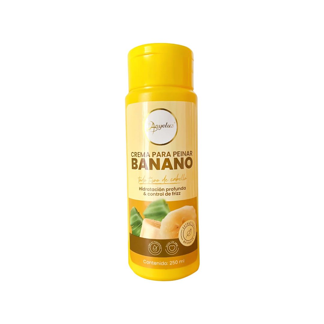 Crema para peinar de Banano ANYELUZ 