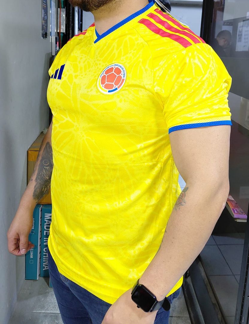CAMISETA OFICIAL COLOMBIA JUGADOR 1.1
