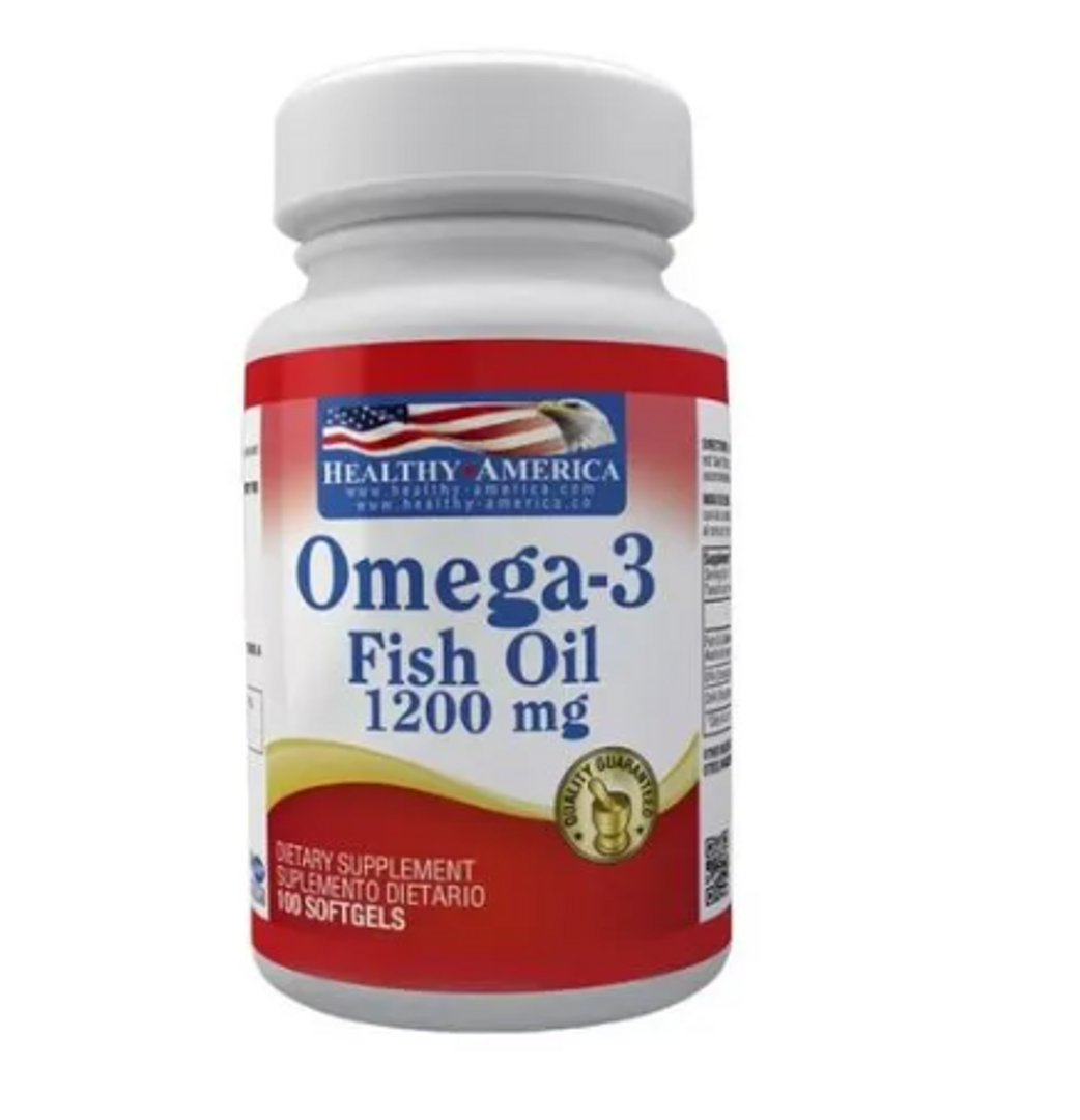 OMEGA 3 FISH OIL 1200MG X 100 CAP