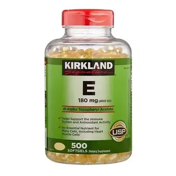 Imagen del producto VITAMINA E 180 MG 500 SOFTGELS KIRKLAND