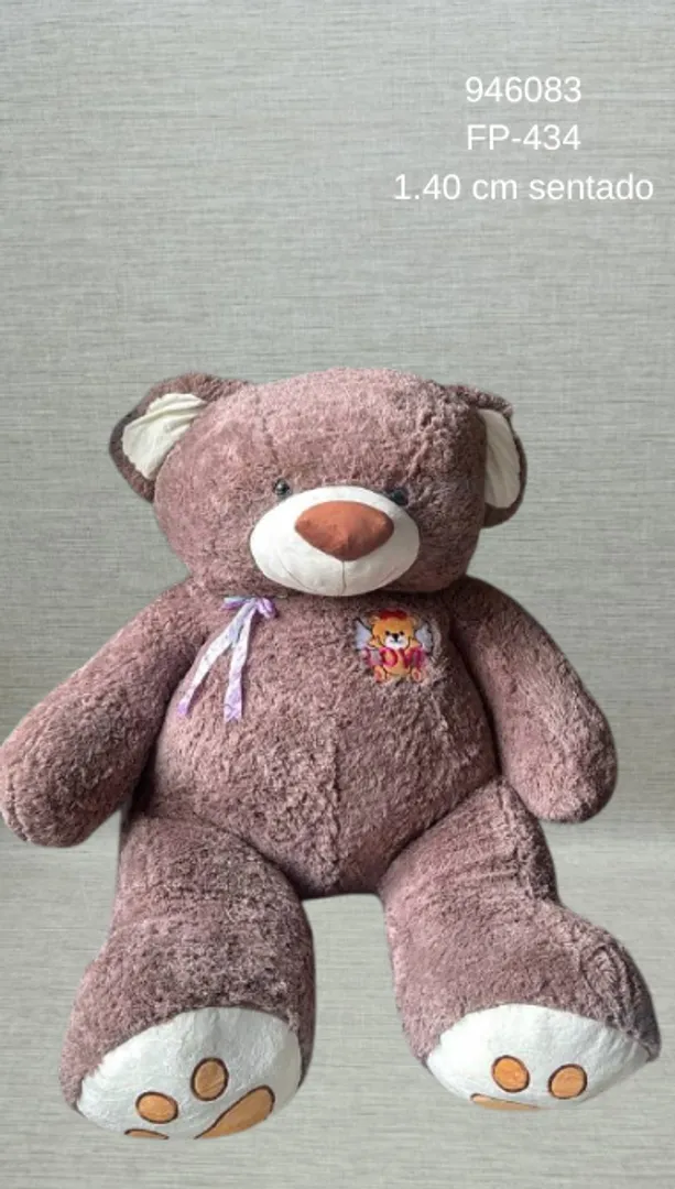 OSO CON CINTA 1.40 CM SENTADO