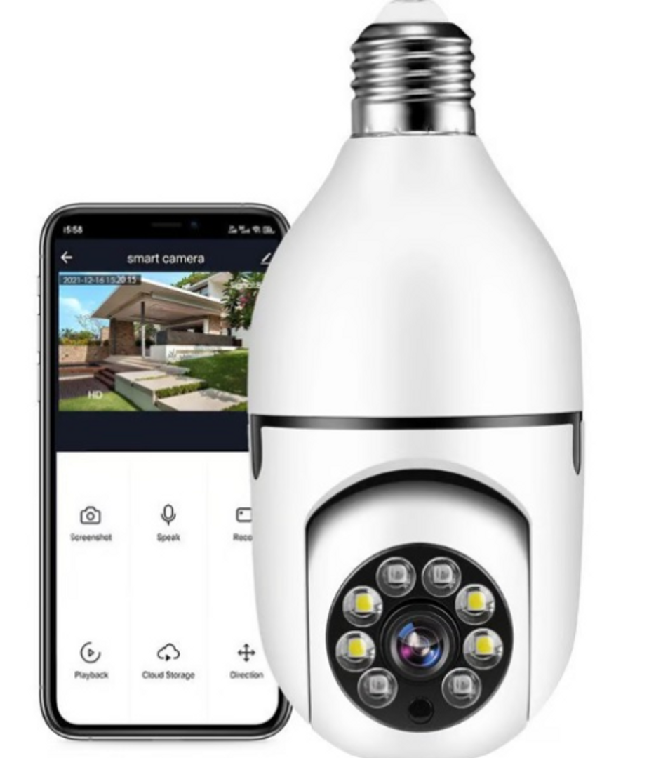 CAMARA IP BOMBILLO ROBOT APP V380