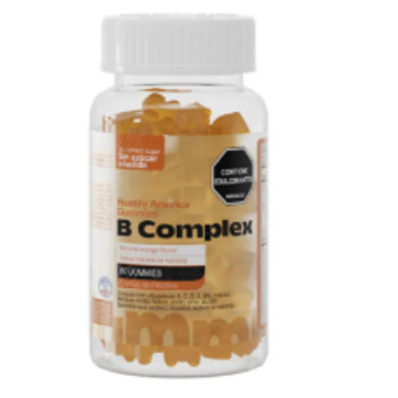 Imagen del producto B-COMPLEX GUMMIES ORGANGE FLAVOR X 60 GUMMIES HEALTHY