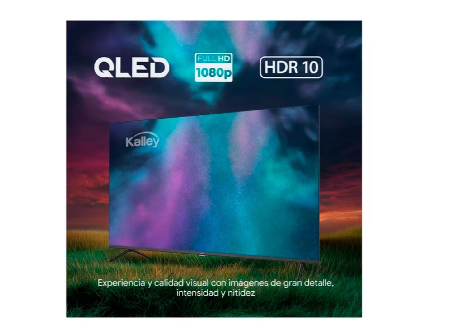 TELEVISOR  KALLEY 40'' 40GQ200 FHD QLED