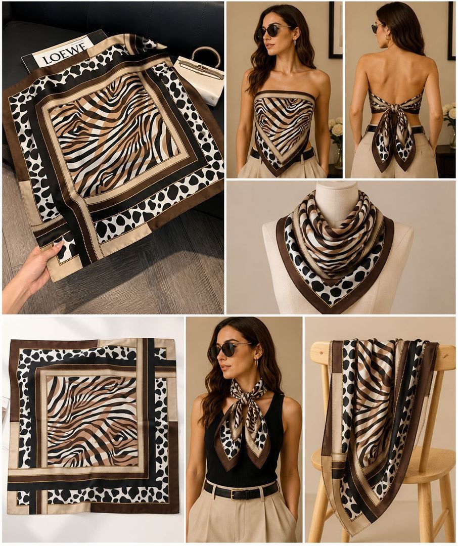 Pañoleta Multifuncional 70 cm x 70 cm DISEÑO E