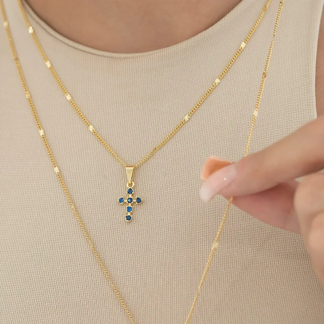 C Tejido Cubana Con Destellos 45Cm