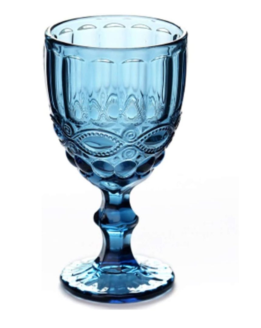 COPA VINO AGUA VINTAGE 10ONZ AZUL  ALUMAR DKC5015D-B