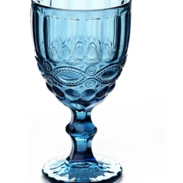 Imagen del producto COPA VINO AGUA VINTAGE 10ONZ AZUL  ALUMAR DKC5015D-B