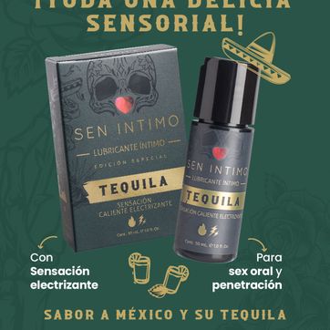 Lub Íntimo Tequila Sensación Caliente Electrizante x 30 ML - imagen 1