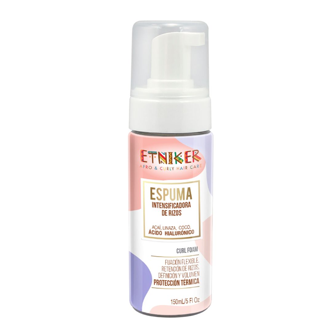 Espuma Intensificadora Rizos Etniker 150 ml