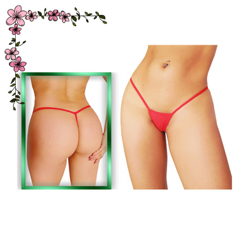 Kit x 3 Súper micro tanga hilo en algodón  - imagen 1