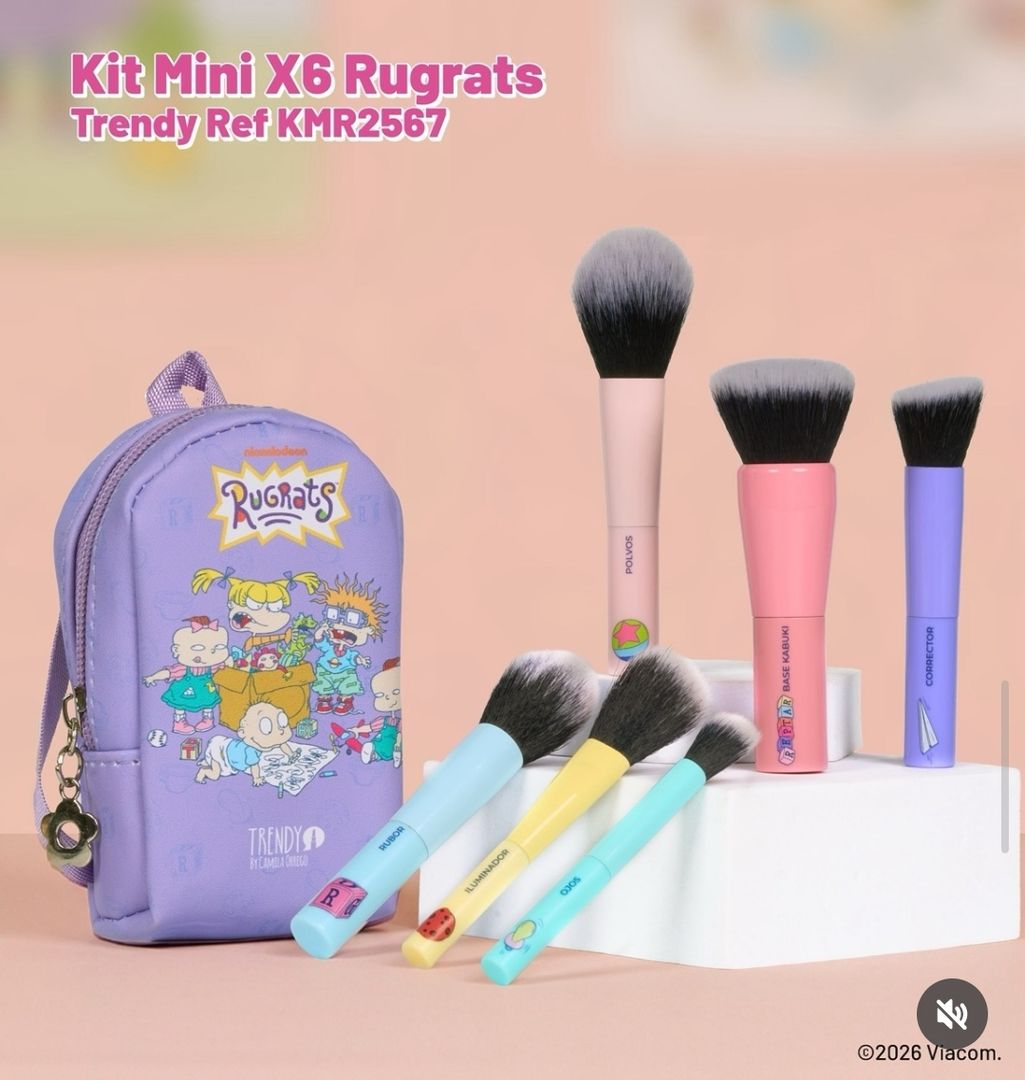 427- KIT MINI *6 RUGRATS MOCHILA