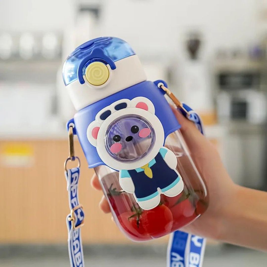 Vaso pitillo oso 