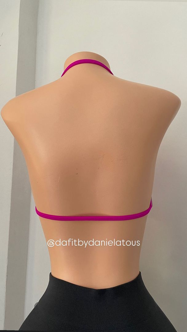 TOPS MORADO NEON